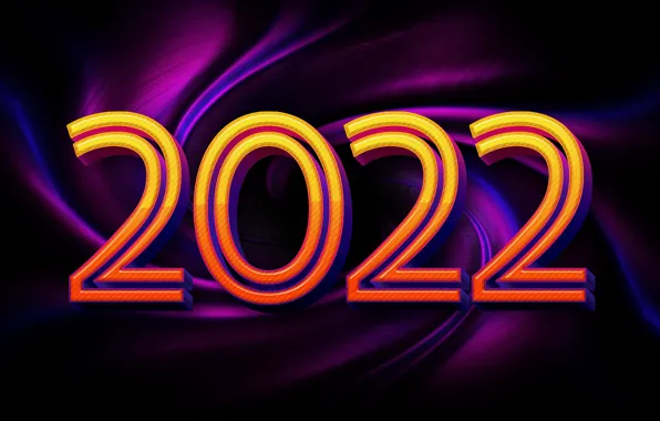 Winter, background, holiday, figures, New year, new year, 2022