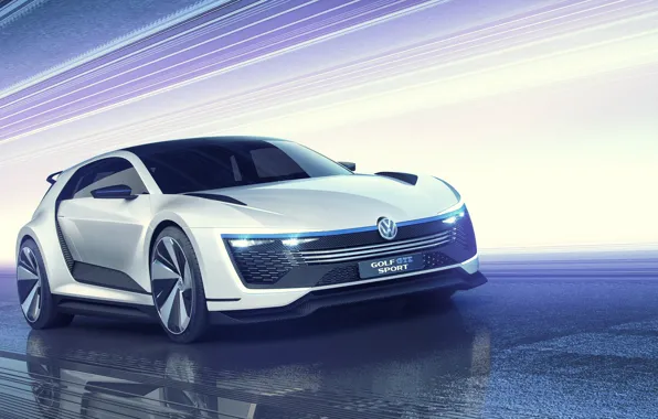 Concept, Volkswagen, Golf, Golf, Volkswagen, Sport, GTE, 2015