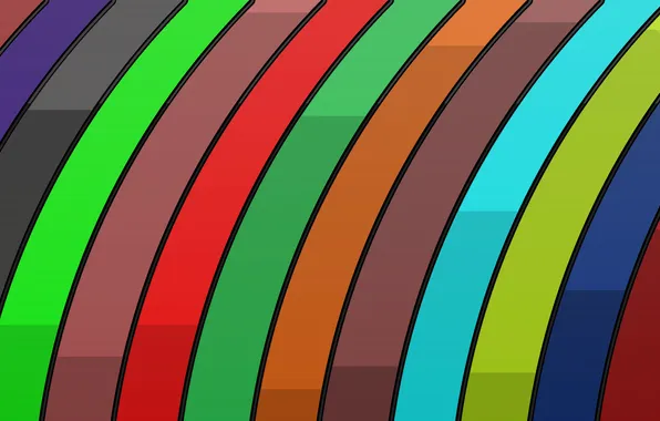 Picture yellow, red, strip, grey, colorful