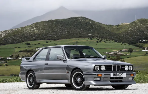 Retro, BMW, Grey, Car, 1989, Roberto Ravaglia Edition