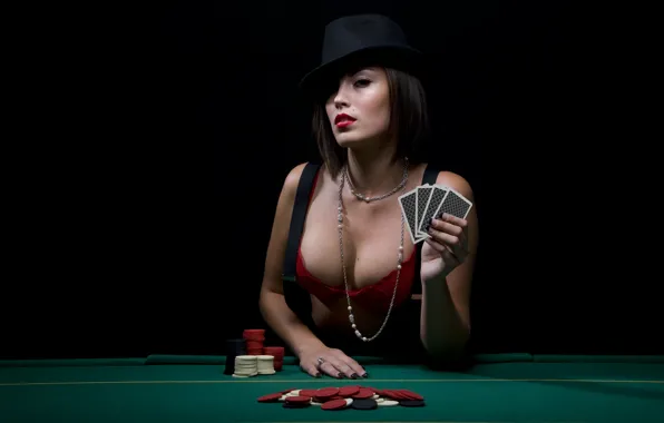Erotic, girl, casino