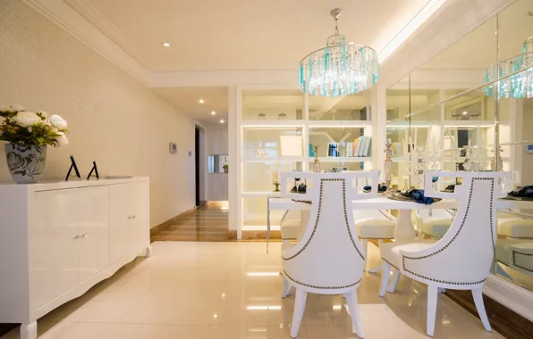 Design, style, furniture, interior, chandelier, dining room