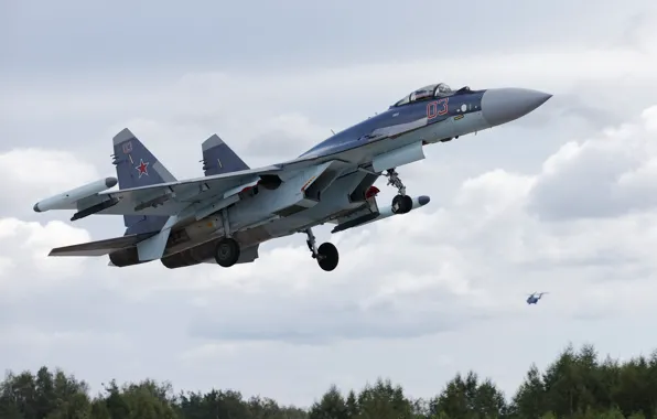 Picture weapons, the plane, Su-35S