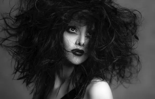 Girl, Hairstyle, Makeup, Fashion