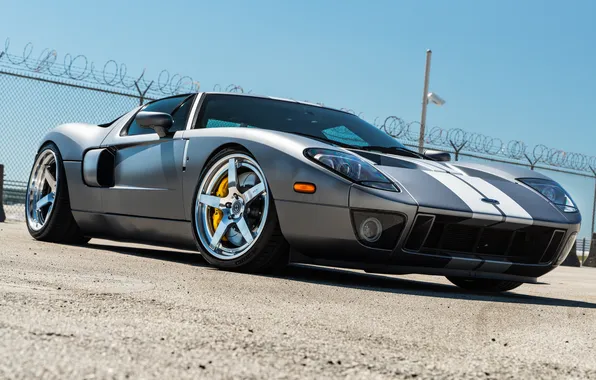Ford, Ford GT, Silver, Sportcar