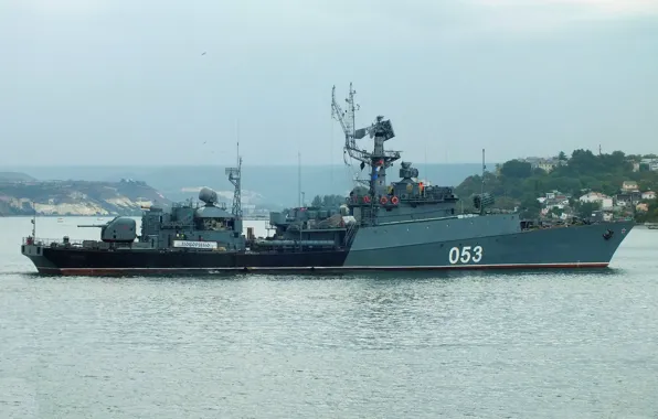 Ship, anti-submarine, small, project 1124-M, Povorino