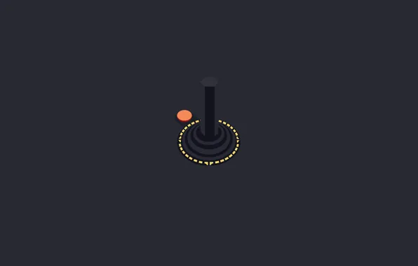 Minimalism, Retro, Joystick, Console, Atari, Controllers, Atari, Atari Joystick
