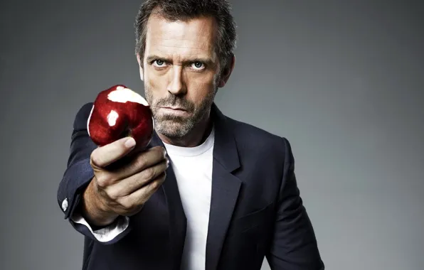 Apple, Hugh Laurie, House, Hugh Laurie