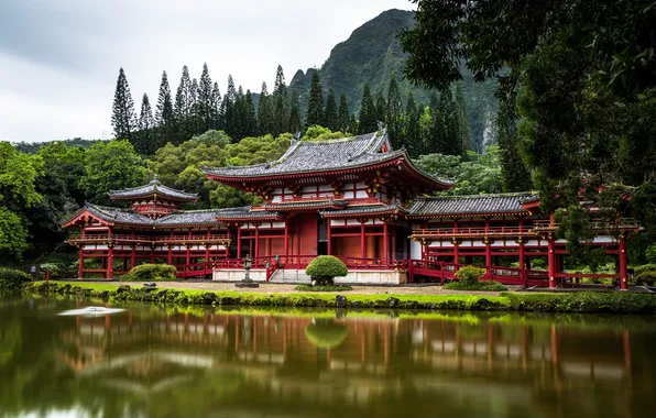 Nature, Japan, temple, Bedo-in