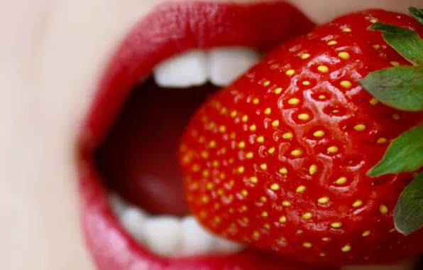 Background, strawberry, berry