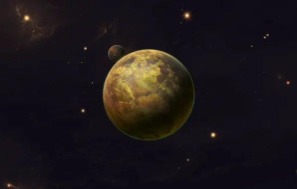 Stars, Planet, Space, Star Wars, Stars, Space, Satellite, Planet