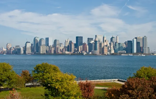Picture nature, the city, New York City