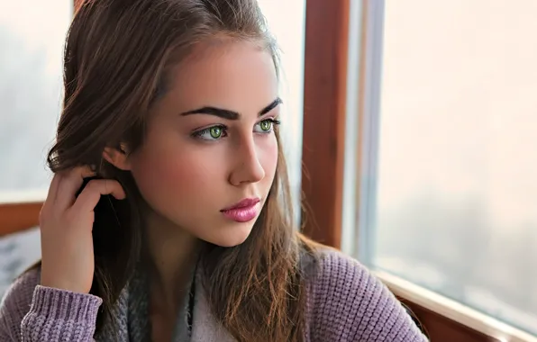 Eyes, look, girl, beautiful, Sophie Limma