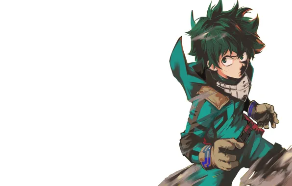 Anime, art, guy, Boku no Hero Academy