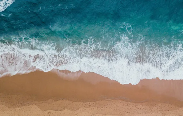 The ocean, Sea, Beach, Shore, The view from the top