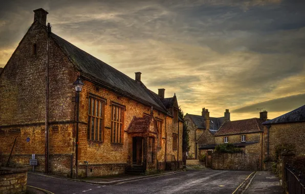 The city, street, home, hdr, Europe
