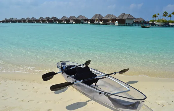 Beach, the ocean, shore, boat, resort
