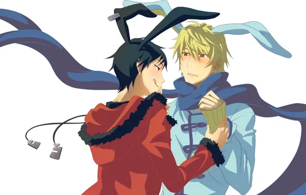 Rabbits, Durarara, Durarara, Shizuo Heiwajima, Of Izaya Orihara, Bunny ears