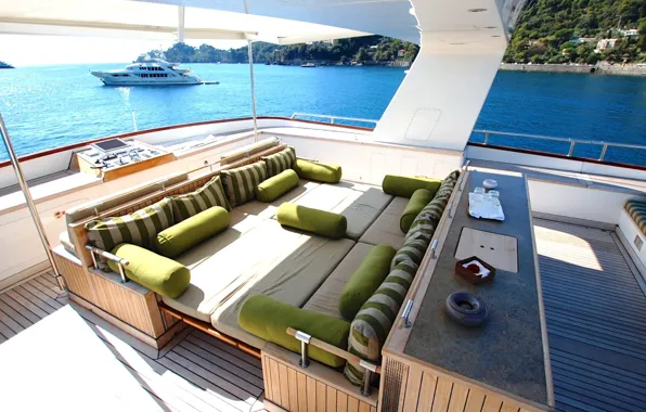 Interior, yacht, salon, cockpit, main deck, Flying charter, IL CIGNO Yacht, Flying charter