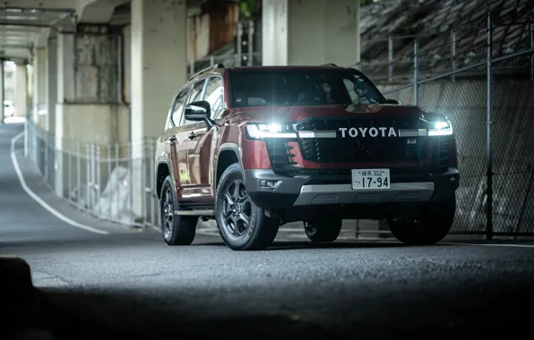 Wallpaper, Toyota Land Cruiser, GR Sport