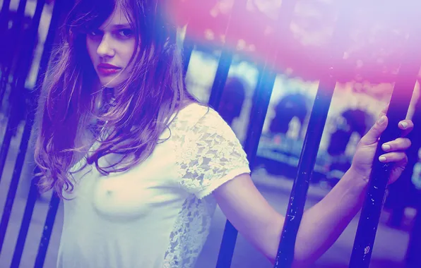 Chest, girl, model, Mike, nipple, girl, brown hair, photographer