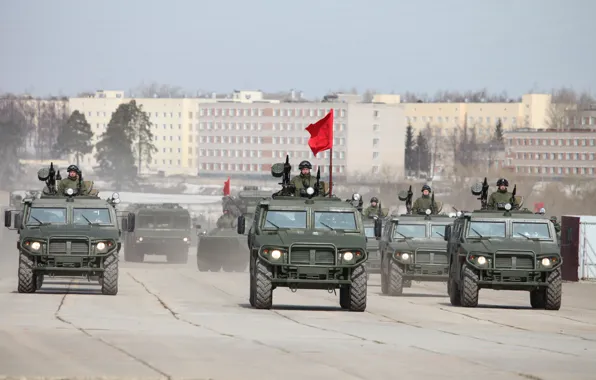Tiger, Soldiers, May 9, Parade