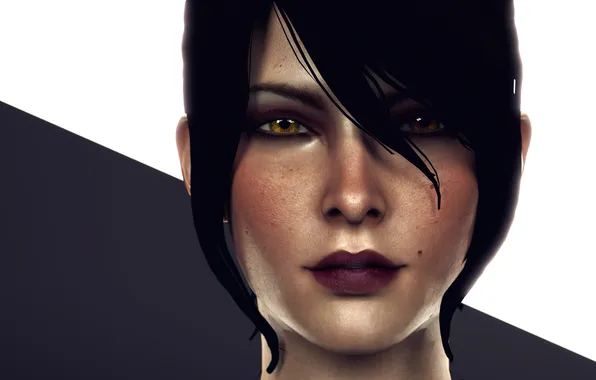 Girl, face, witch, dragon age, bioware, morrigan, Dragon Age: Inquisition, Witch of the Wilds
