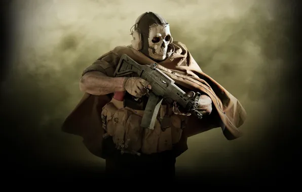 Weapons, mask, soldiers, Call of Duty, Call of Duty: Modern Warfare