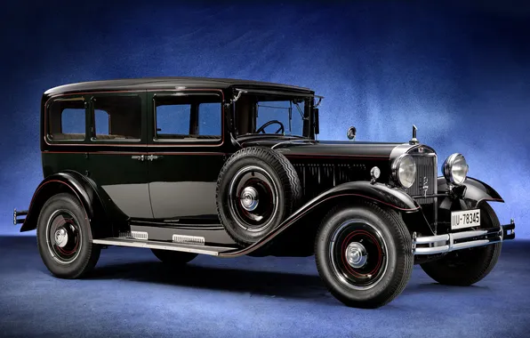 Retro, car, audi typ ss