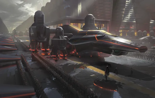 Construction, aircraft, Force, key frame a final high