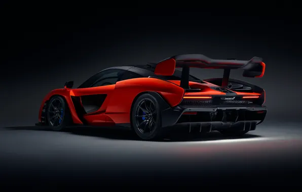 McLaren, rear view, 2018, Senna