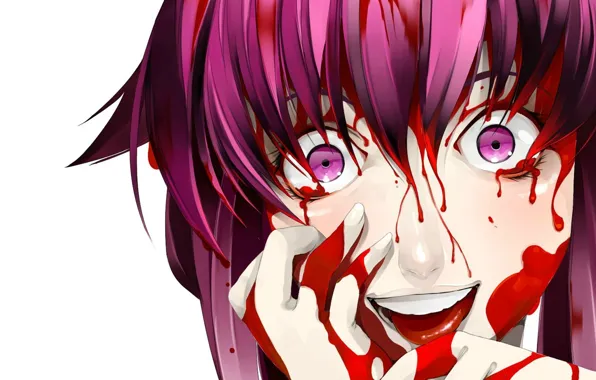 Download Yuno Gasai Mirai Nikki Wallpaper