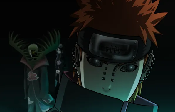 Look, piercing, Naruto, Naruto, bandana, Payne, Conan, its atmosphere