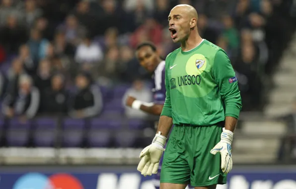 Football, sport, football, Sport, Malaga, Willy, Wilfredo Caballero, Willie