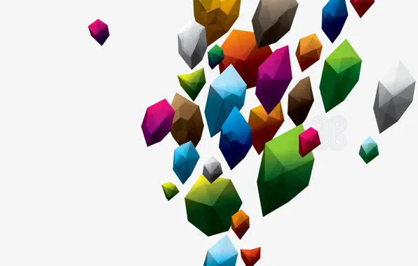 Color, the volume, face, edge