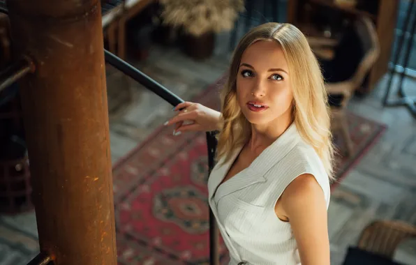 Picture look, girl, blonde