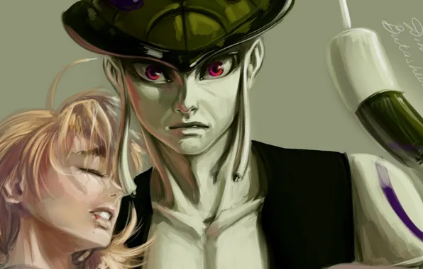 Girl, anime, art, Hunter x Hunter, hunter x hunter, Merom