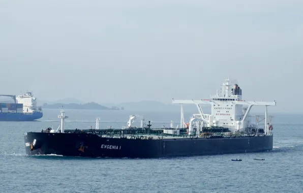 Sea, ship, a liquefied gas carrier