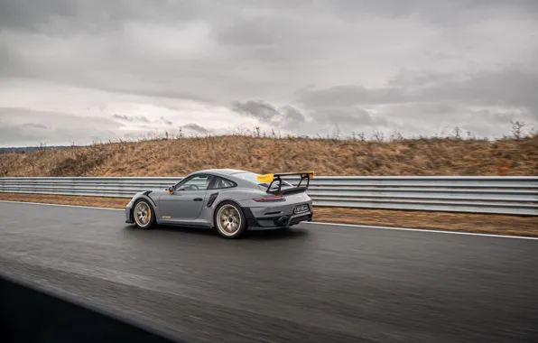 Overcast, speed, 911, Porsche, racing track, GT2 RS, 991, Edo Competition