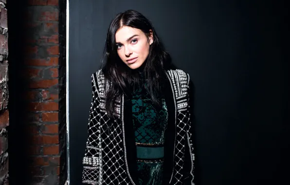 Look, girl, pose, makeup, brunette, singer, TV presenter, hair