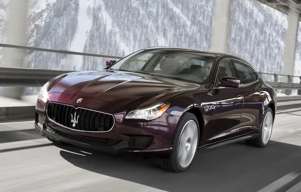 Machine, auto, Maserati, Quattroporte, speed, beautiful