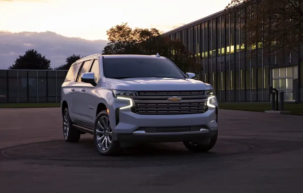 Chevrolet, front, SUV, Suburban, 2020