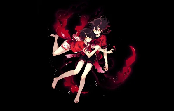 Girls, black background, Ensemble Stars!, Ensemble stars