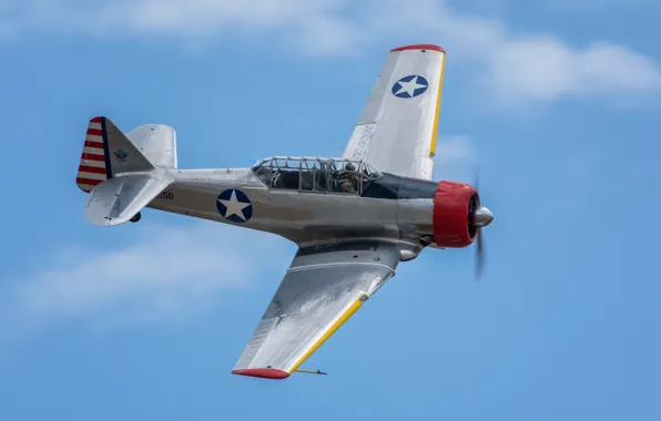 Flight, North American, AT-6, Texan