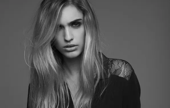 Girl, portrait, blonde