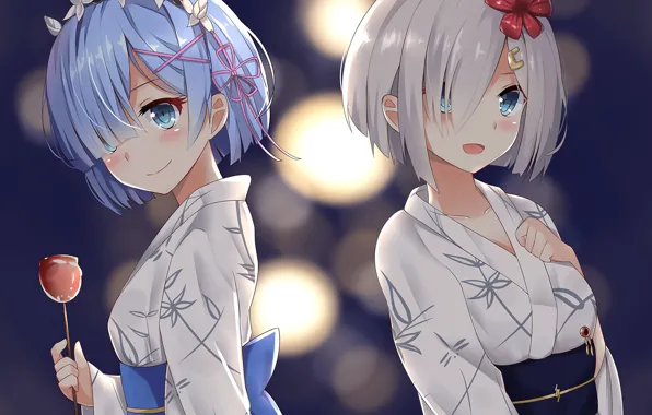 Kawaii, girl, yukata, anime, pretty, asian, cute, manga