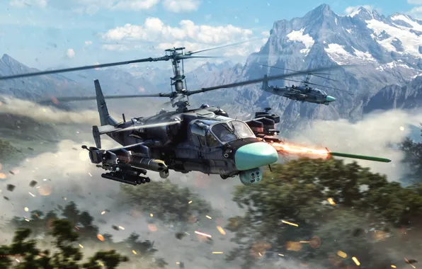 Helicopter, War Thunder, Attack Helicopter