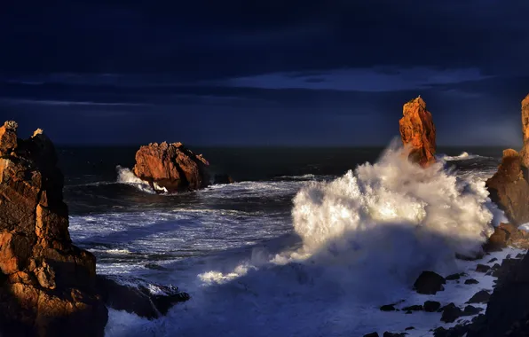 Cantabria, Portio, seascapes, landscapes