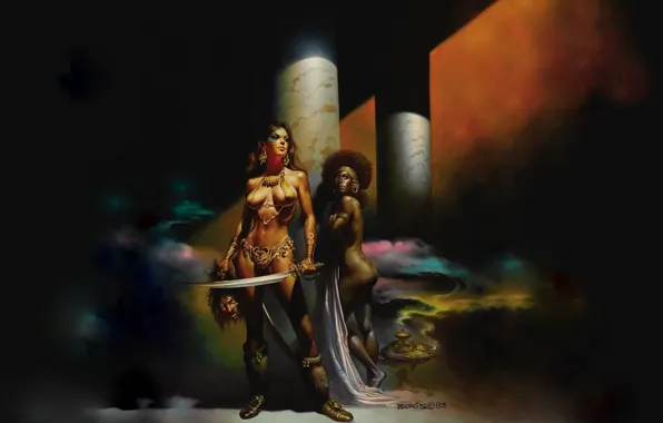 Chest, Ass, Boris Vallejo, Boris Vallejo, The executioner, Executioner, Bronebikini