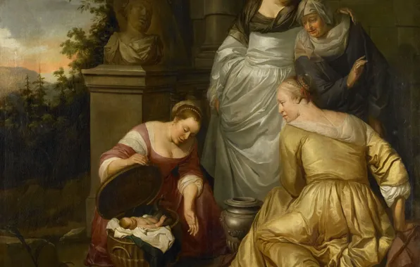 Picture picture, mythology, Hendrik Kirsop, Daughter Of Erechtheus King Had Been Buried Find